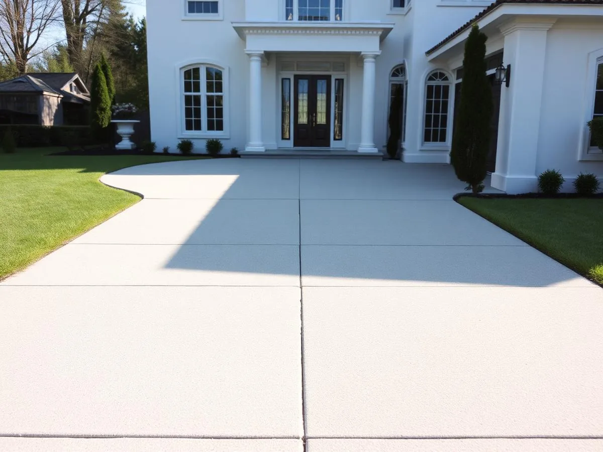Driveway brought back to bright — after professional cleaning in Franklin, TN